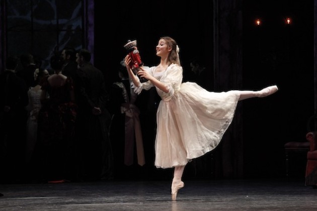 Benedicte Bemet in The Nutcracker. Photo: Jeff Busby.
